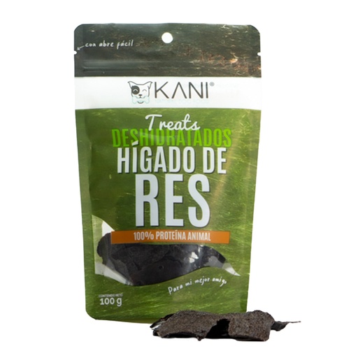 [DH] Deshidratado hígado de res 100 gr