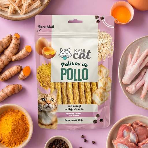 [CPP] Palitos  KANI Cat de Pollo 